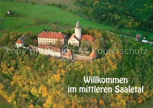 AK / Ansichtskarte Seitenroda Fliegeraufnahme Heimatmuseum Leuchtenburg Kat. Seitenroda