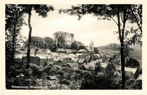 AK / Ansichtskarte Westerburg Westerwald Ansicht vom Waldrand aus Kat. Westerburg