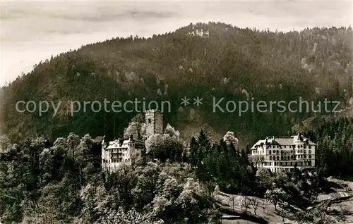 AK / Ansichtskarte Hornberg Schwarzwald Schloss Kat. Hornberg