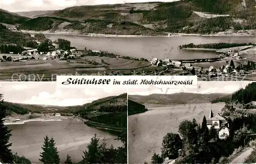 AK / Ansichtskarte Schluchsee Panorama Schwarzwald Kat. Schluchsee