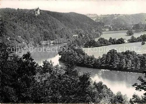 AK / Ansichtskarte Spa Liege Vue panoramique du Lac de Warfaaz Kat. 