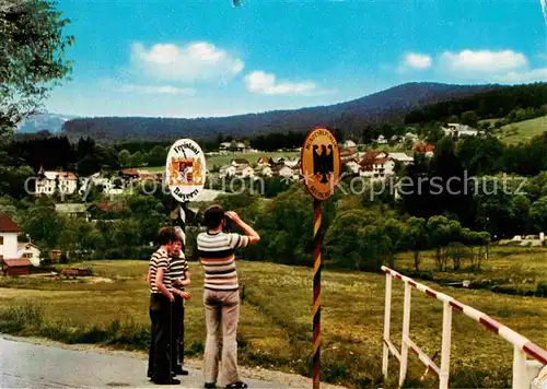 AK / Ansichtskarte Bayrisch Eisenstein Panorama Kat. Bayerisch Eisenstein