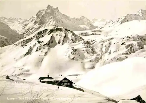 AK / Ansichtskarte Ulmer Huette mit Patteriol Kat. St Anton Arlberg