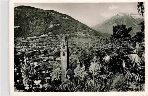 AK / Ansichtskarte Meran Merano Panorama Schloss