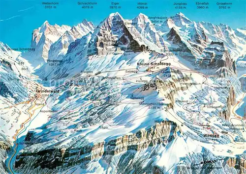 AK / Ansichtskarte Grindelwald Jungfraugebiet Kat. Grindelwald