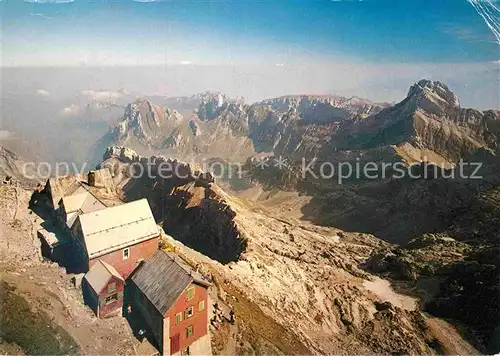 AK / Ansichtskarte Saentis AR Fliegeraufnahme Kat. Saentis