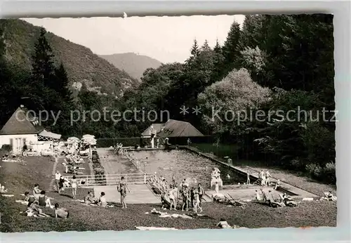 AK / Ansichtskarte Bertrich Bad Freibad Kat. Bad Bertrich