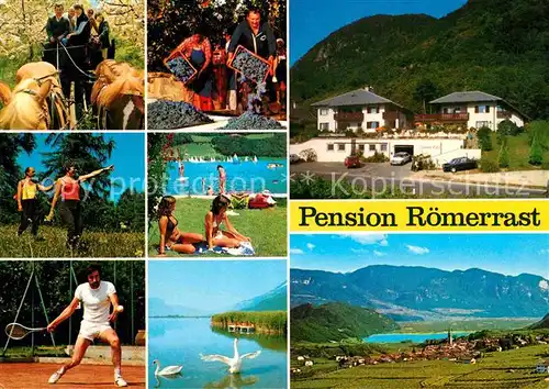 AK / Ansichtskarte Kaltern Weinstrasse Tirol Pension Roemerrast Kat. 
