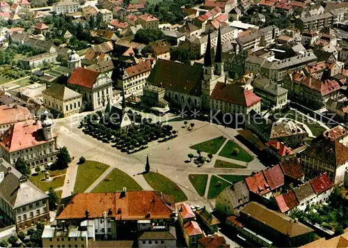 AK / Ansichtskarte Altoetting Kapellplatz Fliegeraufnahme Kat. Altoetting