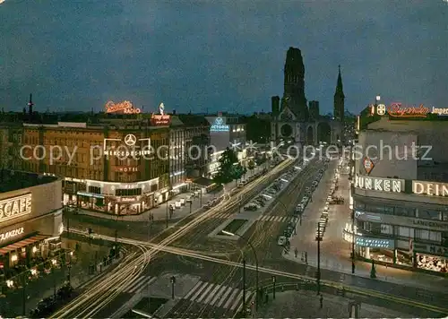 AK / Ansichtskarte Berlin Kurfuerstendamm Gedaechtniskirche Kat. Berlin