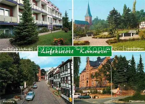 AK / Ansichtskarte Kommern Mechernich Haus St Luise von Marillac Gartenanlagen Kirchberg Pfarrzentrum Kat. Mechernich