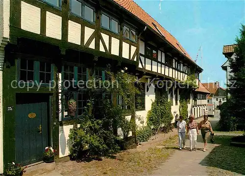 AK / Ansichtskarte Flensburg Der Kuenstlerhof Norderstrasse Kat. Flensburg