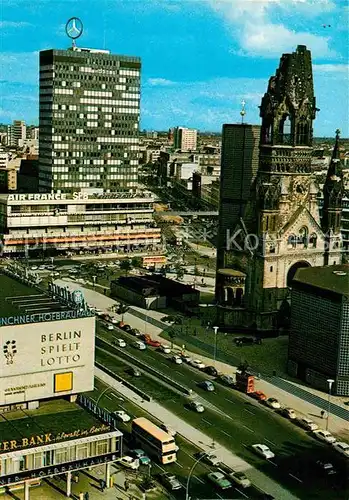 AK / Ansichtskarte Berlin Europa Center und Kaiser Wilhelm Gedaechtniskirche Kat. Berlin