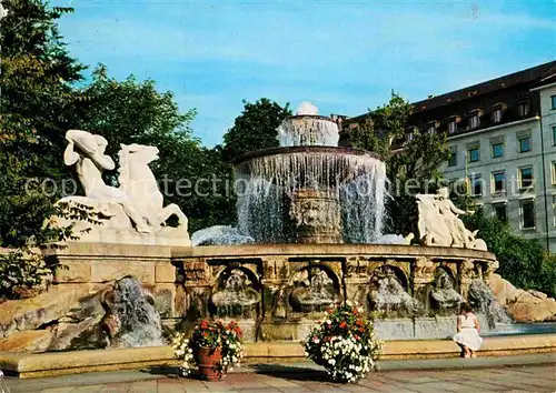 AK / Ansichtskarte Muenchen Wittelsbacher Brunnen Kat. Muenchen