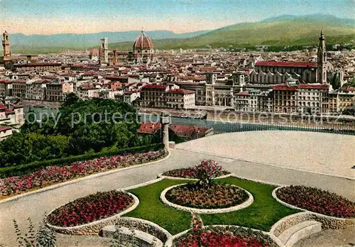 AK / Ansichtskarte Firenze Toscana Panorama Kat. Firenze