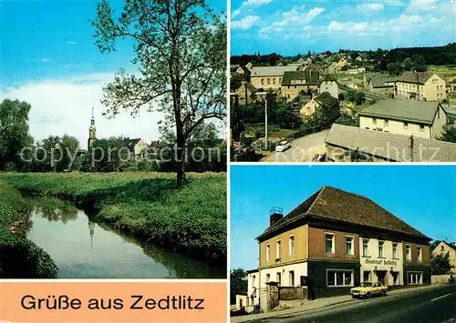 AK / Ansichtskarte Zedtlitz An der Wyhra Panorama Gasthof Zedtlitz