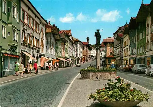 AK / Ansichtskarte Bad Toelz Marktstrasse Brunnen Kat. Bad Toelz