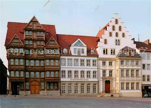 AK / Ansichtskarte Hildesheim Marktplatz mit Wedekindhaus Kat. Hildesheim
