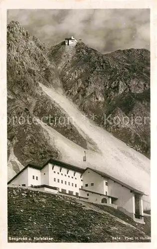 AK / Ansichtskarte Seilbahn Seegrube Hafelekar Foto H. Huber Nr. 5474 Kat. Bahnen