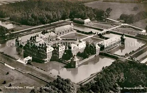 AK / Ansichtskarte Nordkirchen Schloss Fliegeraufnahme  Kat. Nordkirchen