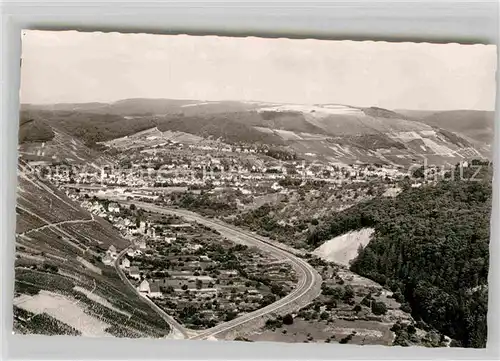 AK / Ansichtskarte Alf Bullay Mosel Burg Arras Panorama