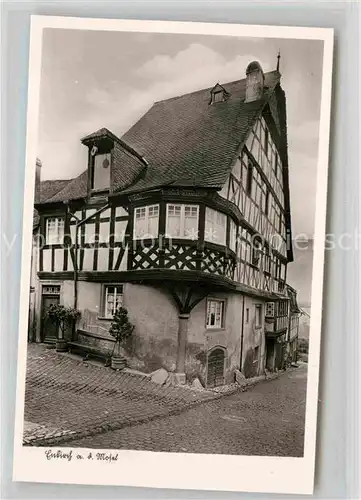 AK / Ansichtskarte Enkirch Mosel Fachwerkhaus Kat. Enkirch