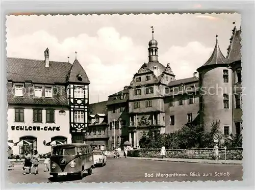 AK / Ansichtskarte Mergentheim Bad Schloss Schloss Cafe Kat. Bad Mergentheim