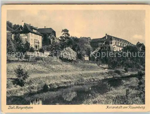 AK / Ansichtskarte Mergentheim Bad Kuranstalt Frauenberg Kat. Bad Mergentheim
