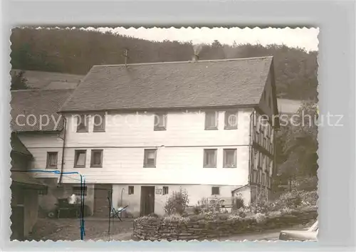 AK / Ansichtskarte Diedenshausen Wittgenstein Pension Althaus Kat. Bad Berleburg