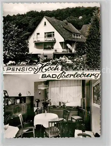 AK / Ansichtskarte Berleburg Bad Pension Hoch Gastraum Kat. Bad Berleburg