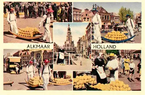 AK / Ansichtskarte Alkmaar Kaesemarkt Kat. Alkmaar