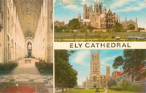 AK / Ansichtskarte Ely East Cambridgeshire Cathedral Kat. East Cambridgeshire
