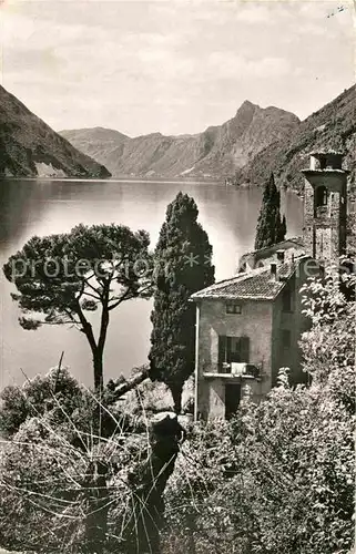 AK / Ansichtskarte Oria Lago di Lugano Chiesa Lago di Lugano Kat. Lugano