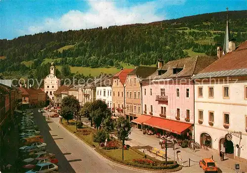 AK / Ansichtskarte Gmuend Kaernten Ortspartie Zusammenfluss von Lieser und Malta Kat. Gmuend in Kaernten