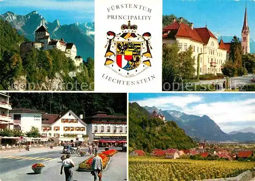 AK / Ansichtskarte Liechtenstein  Fuerstentum Schloss Kat. Liechtenstein