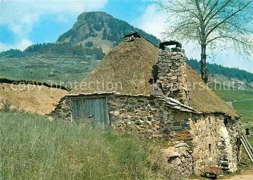 AK / Ansichtskarte Privas Vieille Chaumiere des Hauts Plateaux du Viva Rais Kat. Privas