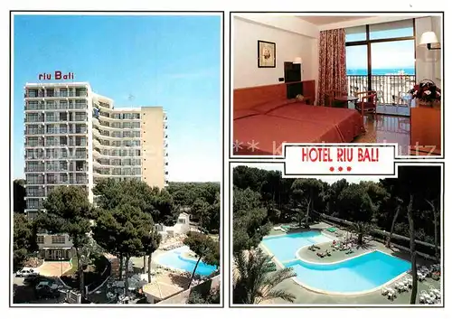AK / Ansichtskarte Playa de Palma Mallorca Hotel Riu Bali Kat. Spanien