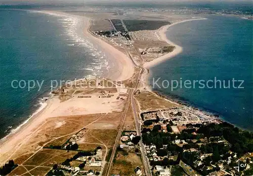 AK / Ansichtskarte Presqu Ile de Quiberon Fliegeraufnahme L isthme de Penthievre Kat. Rennes