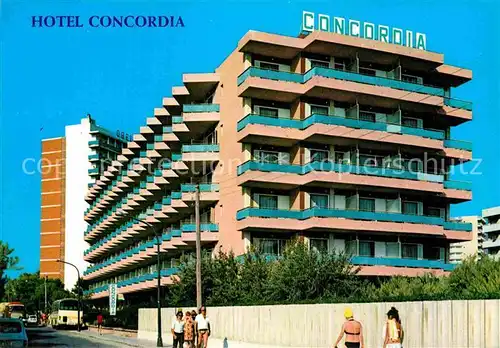 AK / Ansichtskarte Playas de Palma Mallorca Hotel Concordia Kat. 