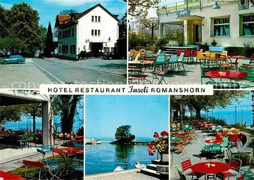 AK / Ansichtskarte Romanshorn TG Hotel Inseli Kat. Romanshorn