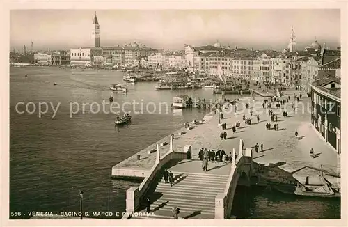 AK / Ansichtskarte Venezia Venedig Bacino San Marco e Panorama Kat. 