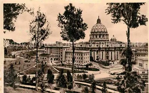 AK / Ansichtskarte Roma Rom Vatikan Palast Peterskirche Kat. 