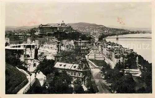 AK / Ansichtskarte Budapest Latkep a kiralyi varral Koengliche Burg Kat. Budapest