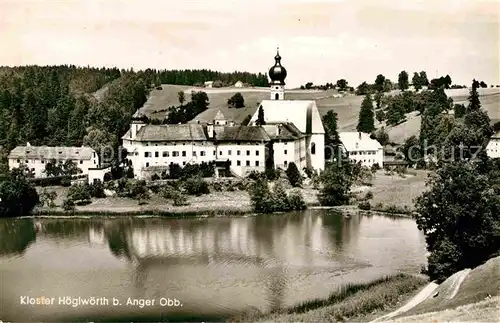 AK / Ansichtskarte Anger Chiemgau Kloster Hoeglwoerth Augustiner Chorherrnstift