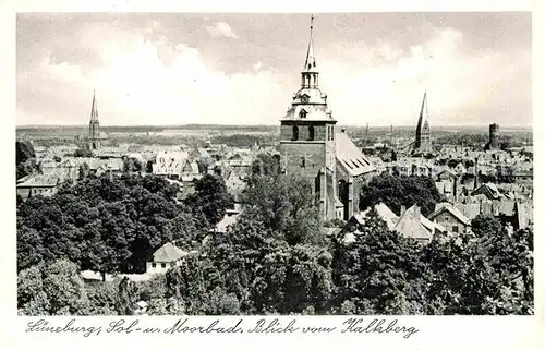 AK / Ansichtskarte Lueneburg Blick vom Kalkberg Kirche Kat. Lueneburg