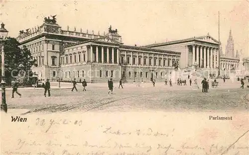 AK / Ansichtskarte Wien Parlament  Kat. Wien