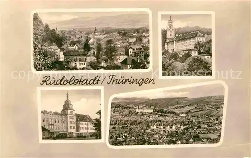 AK / Ansichtskarte Rudolstadt Ortsansichten Kat. Rudolstadt