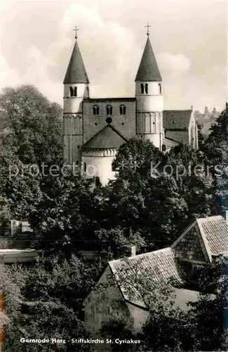 AK / Ansichtskarte Gernrode Harz Stiftskirche St. Cyriakus  Kat. Gernrode Harz
