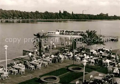 AK / Ansichtskarte Hannover Maschsee Motorschiff  Kat. Hannover