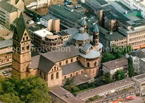 AK / Ansichtskarte Koeln Rhein Fliegeraufnahme Basilika Sankt Aposteln Kat. Koeln